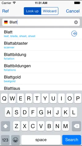 Game screenshot German-English Dictionary Free mod apk