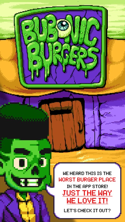 Bubonic Burgers - The 16 bit Post Apocalyptic Hamburger Maker Game