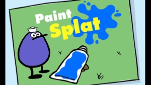 PEEP and the Big Wide World Paint Splat screenshot #2 for iPhone