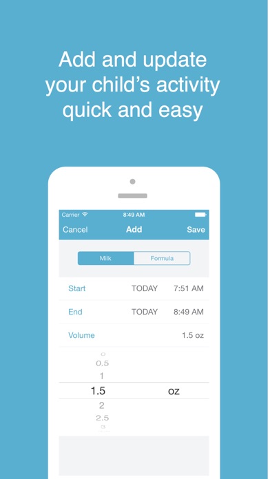 Mamae - You and your baby iPhone screenshot