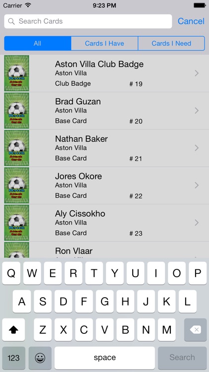 Match Attack 14/15 Card Collection Organiser for Match Attax Cards