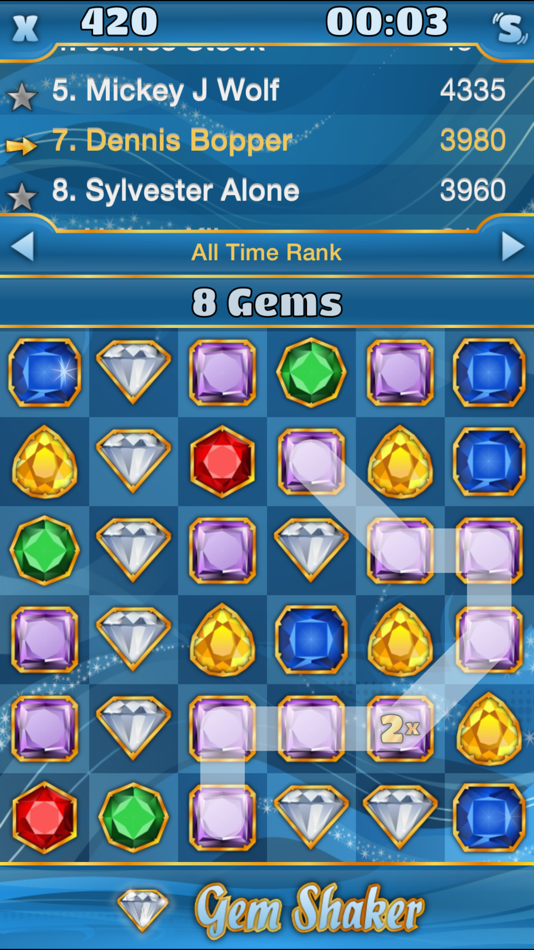 Gem Shaker Free - 2.0 - (iOS)