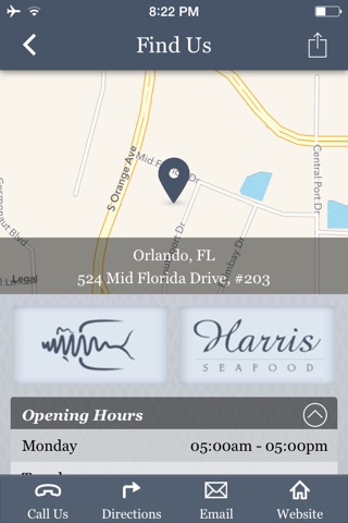 Harris Seafood - High Quality, Hand-Cut Fresh Fish for all of Central Florida! screenshot 2