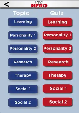 Game screenshot PsycHero - - Test Prep for AP Psychology, GRE, EPPP and NCLEX Exams apk