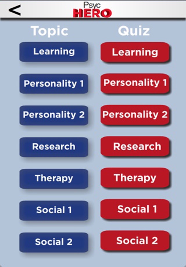PsycHero - - Test Prep for AP Psychology, GRE, EPPP and NCLEX Exams screenshot 2