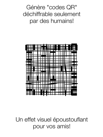 Screenshot #4 pour QR pour Humain - BIDI QR générateur de code à décoder sans application