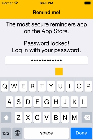 Remind me! - Secure Reminders screenshot 4