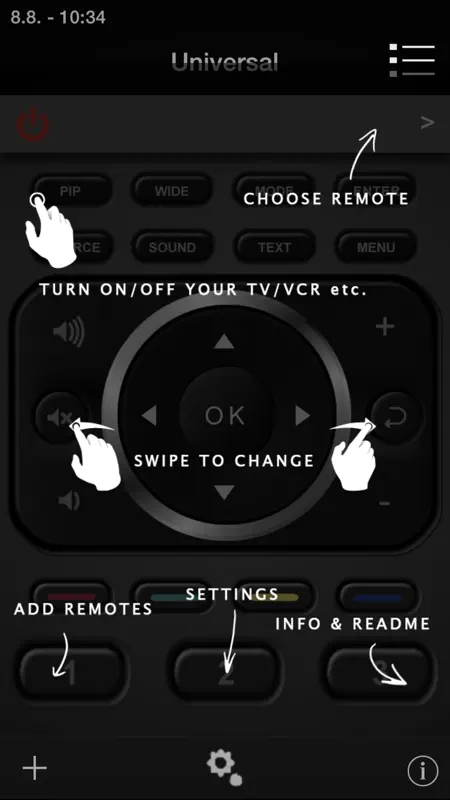 iR Universal Remote Control screenshot 2 of 4