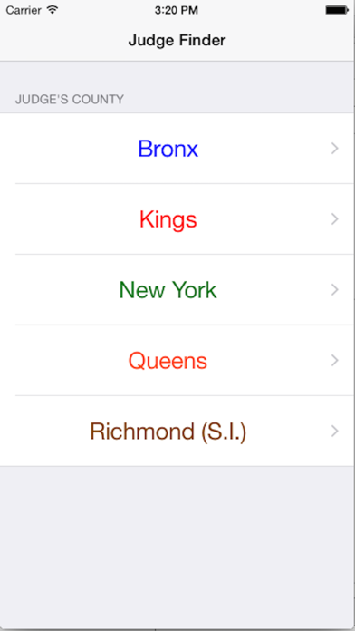 How to cancel & delete Judge Finder from iphone & ipad 1