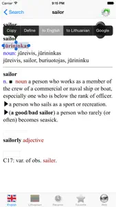 English Lithuanian best dictionary translator - Anglų Lietuvių geriausiai žodynas vertėjas screenshot #3 for iPhone