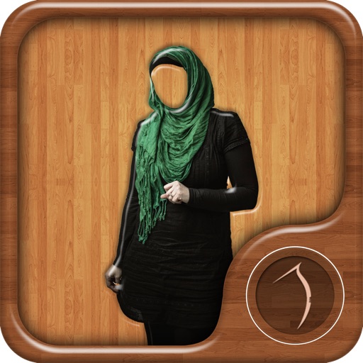 Hijab Woman Photo Montage Icon