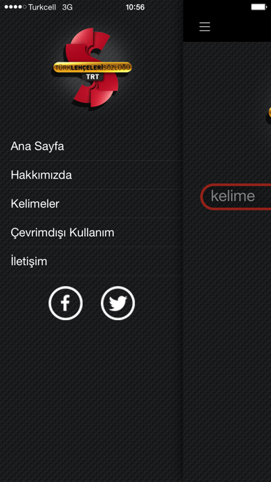 Screenshot #1 pour TRT Türk Lehçeleri Sözlüğü