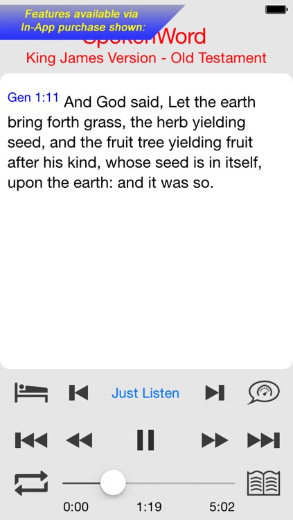 SpokenWord Audio Bible - King James Old Testament screenshot-3