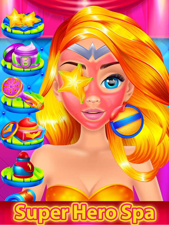 Screenshot #6 pour Superhero Beauty Salon - Makeup, Dressup & Kid Spa