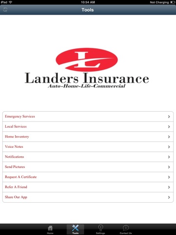 Landers Insurance HD screenshot 2