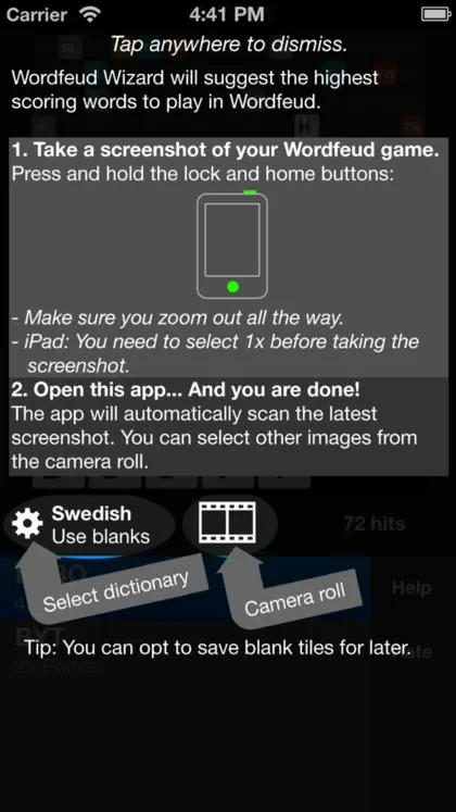 Wizard for Wordfeud screenshot 3 of 3