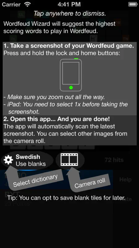 Wizard for Wordfeud screenshot 3 of 3