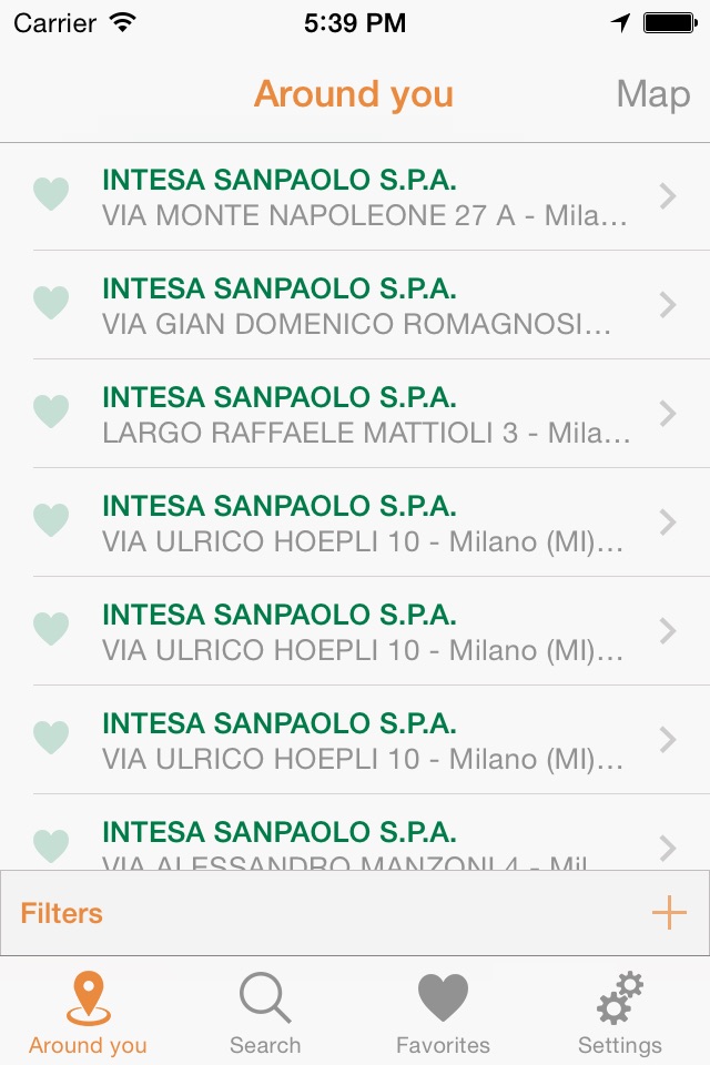 Intesa Sanpaolo Group ATM Locator screenshot 3