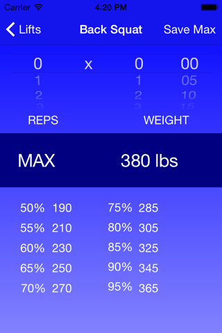 Bay Port Weight Tracker screenshot 2