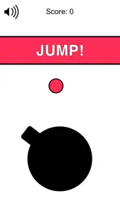 Super Red Dot Jumper - Make the Bouncing Ball Jump, Drop and then Dodge the Block screenshot #2 for iPhone