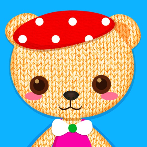 Tap My Talking Bear: Virtual Sim Doll Endless Makeover Salon Center - Kids Free Game icon