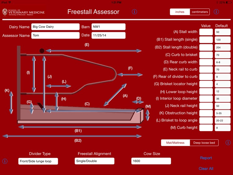 Freestall Assessor
