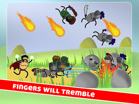 Screenshot #5 pour Swipe Heroes - occasionnels défi jeux de combat à l'épée populaire