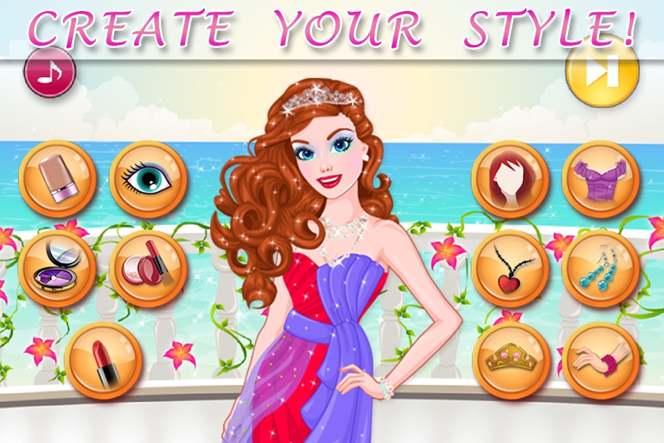 Mermaid Princess Make Up Salon - Dress up game for girls and kids screenshot 2