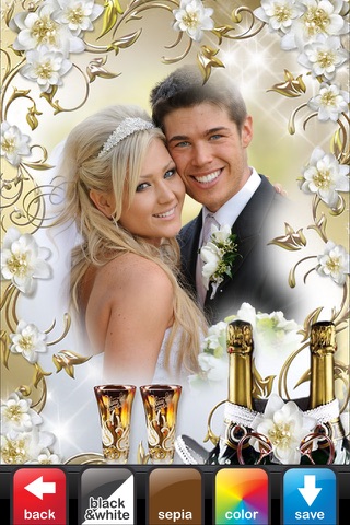 My Bridal Wedding Photo Booth- Beautiful Photos Frames for Bride & Groom screenshot 2