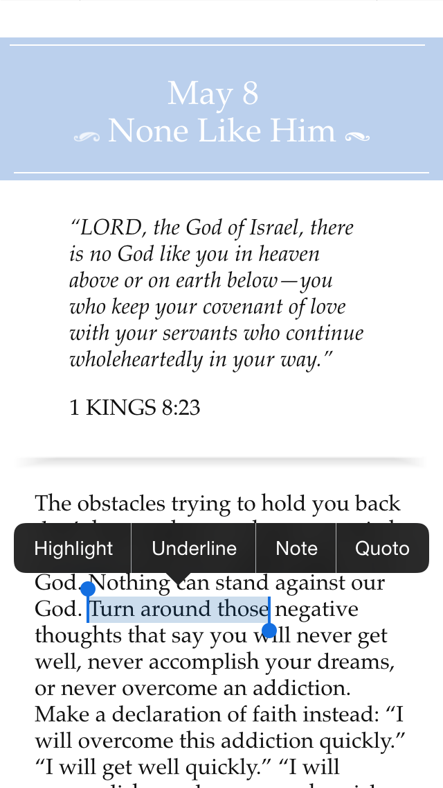 Daily Readings From Break Out! Screenshot