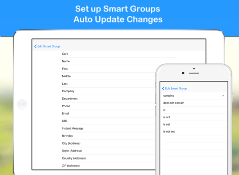 Скриншот из Smart Group Free: Email, SMS/Text & Contacts