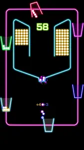 Rock Balls pour down into glowing cups with rock rhythm screenshot #2 for iPhone