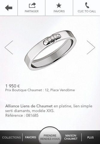 Chaumet - Mariage screenshot 2