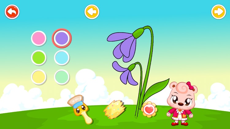 狮小妹涂色－儿童颜色认知游戏 screenshot-4