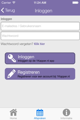 Kapsalon Kreas screenshot 3