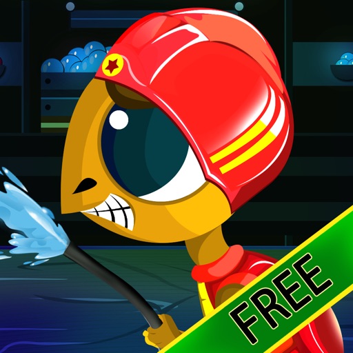 Emergency Inferno Turtle : The Firefighter Saving the Market Place - Free Icon