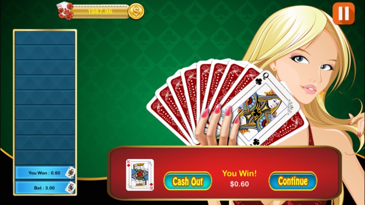 HiLo Card Casino Game screenshot-3