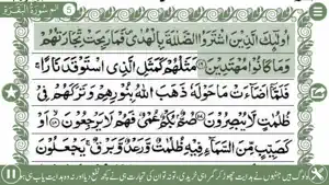 Holy Quran (15 Lines Printed Pages and Urdu Audio Translation) screenshot #1 for iPhone