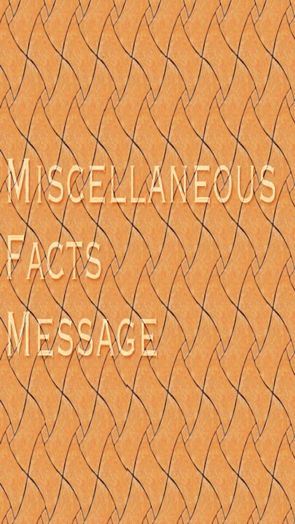 Miscellaneous Facts Images & Messages / Latest Facts / General Knowledge Facts