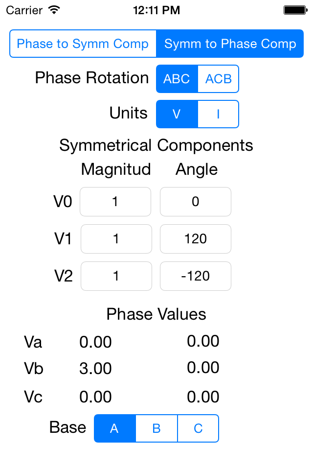 Symmetrical Components