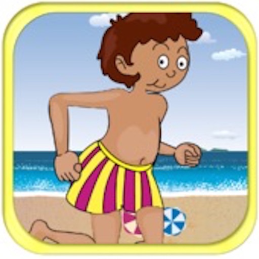 Endless Runner - Beach Boy Jumping and Running icon