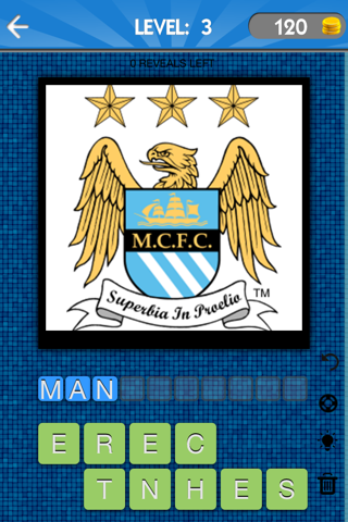 A Pic-Quiz of Soccer Teams: Guess Football Club Icons and Logos screenshot 3