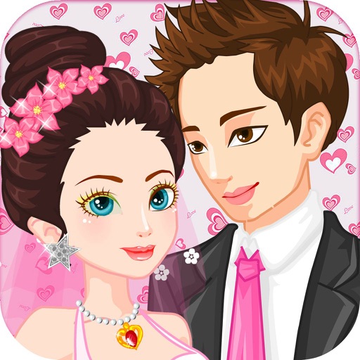 Sweet Bride Wedding Dress Up Icon