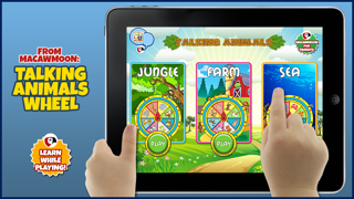 How to cancel & delete Talking Animals Wheel: Listen and Learn Words for Kids - Alphabet for Preschool - Macaw Moon from iphone & ipad 1