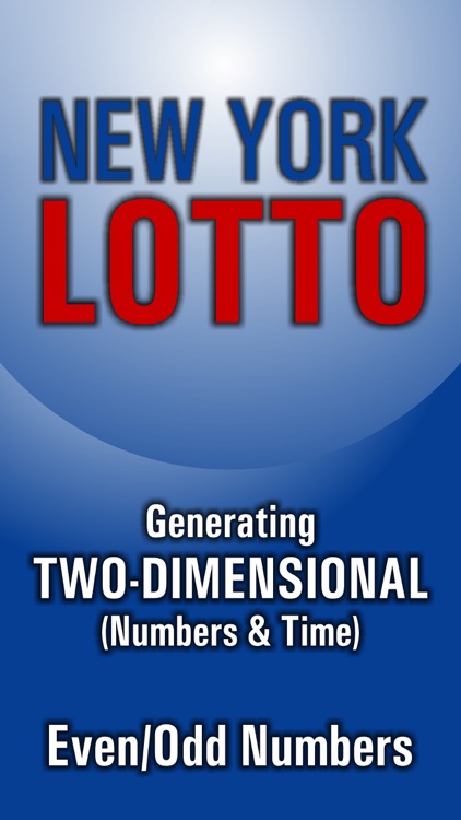 Lotto Winner for New York