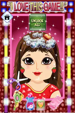 Game screenshot Baby Hair Saloon Makeover - cut, color, wash & create fun different hairstyles for princess free mod apk