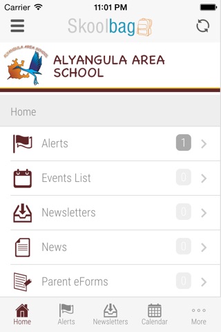 Alyangula Area School - Skoolbag screenshot 3