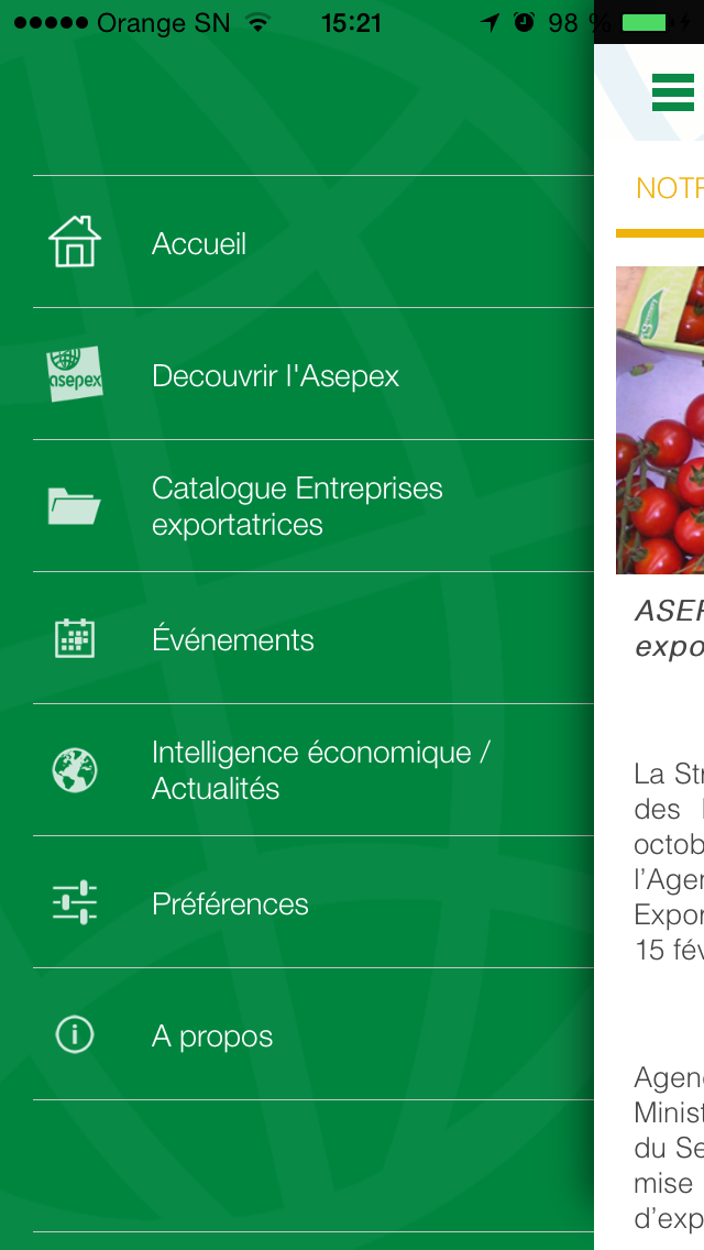 Screenshot #3 pour Sénégal Export