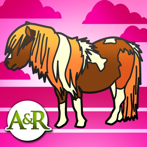Ponies and Horses Activities for Kids: Puzzles, Drawing and other Games icon