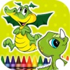 Coloring Book Dinosaurs